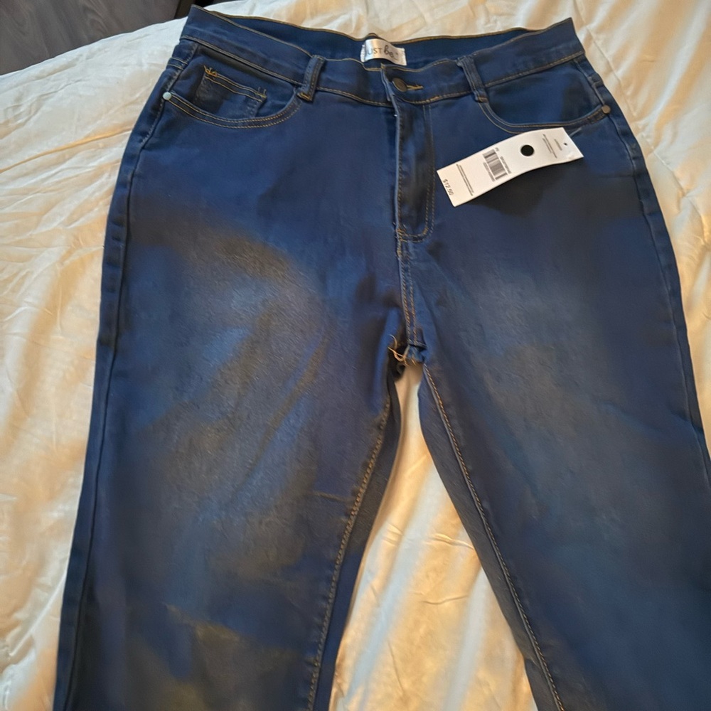 Just Be Women's Dark Blue Skinny Jeans